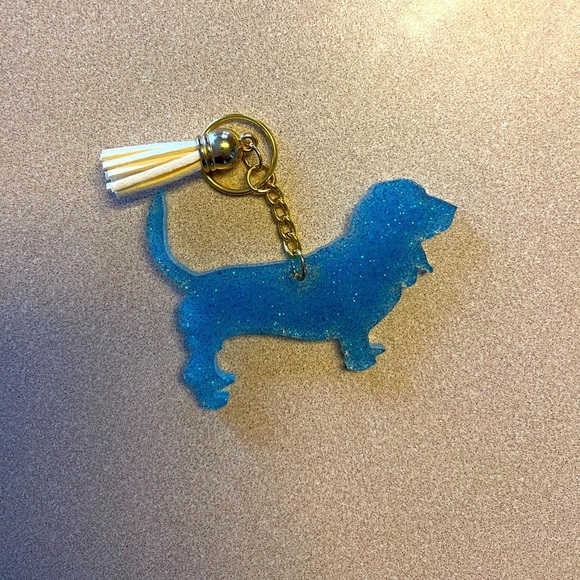 Hand Crafted Other - 🎉🎉HP🎉🎉 Handmade Basset Hound Keychain